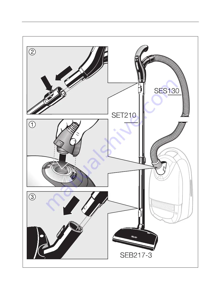 Miele SEB 213 - ANNEXE 561 Operating Instructions Manual Download Page 35