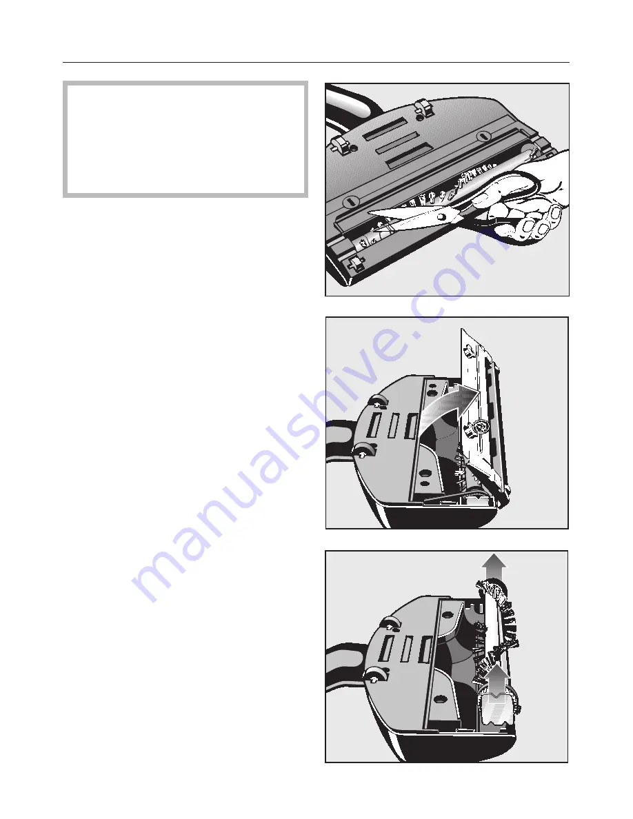 Miele SEB 213 - ANNEXE 561 Operating Instructions Manual Download Page 38