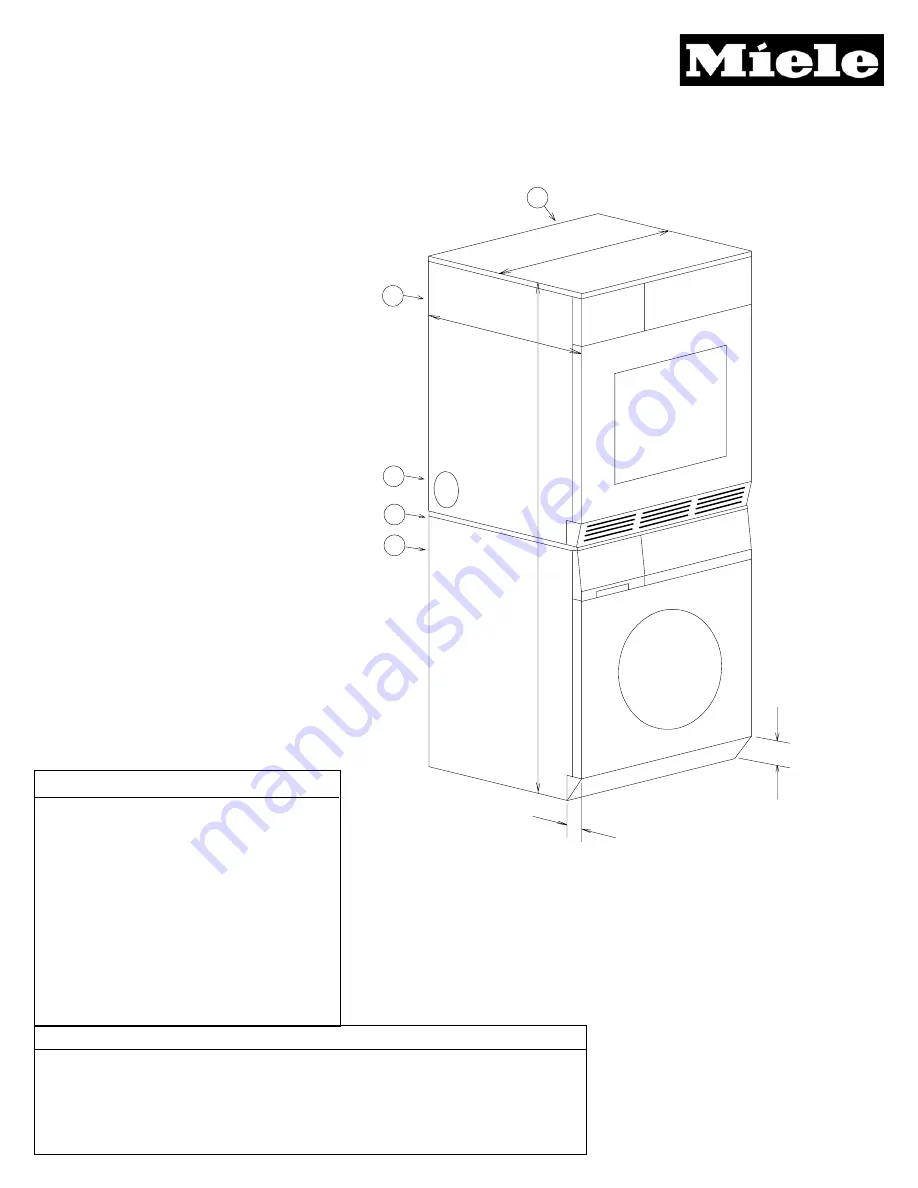 Miele T 1322C CONDENSER DRYER Скачать руководство пользователя страница 9