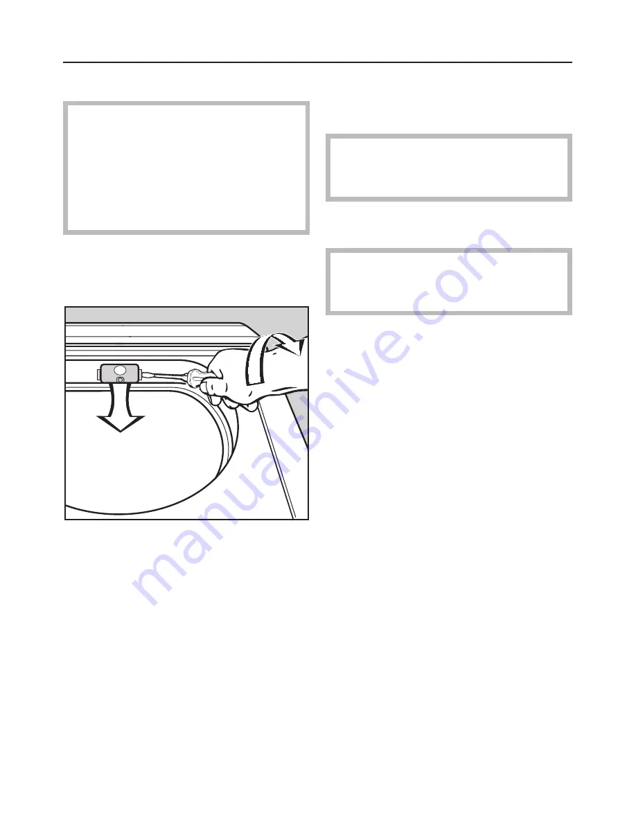 Miele T 1339CI  CONDENSER - OPERATING Operating Instructions Manual Download Page 20