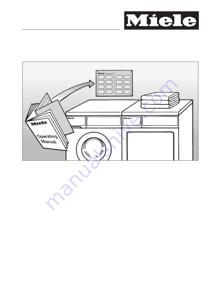 Miele T 1515 Operating Instructions Manual Download Page 17