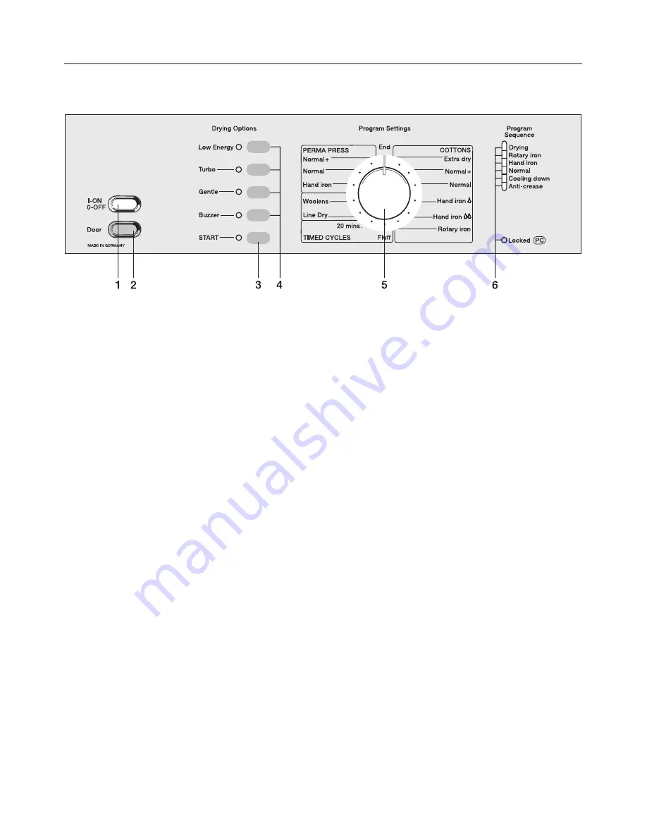 Miele T 1576 Operating Instructions Manual Download Page 7