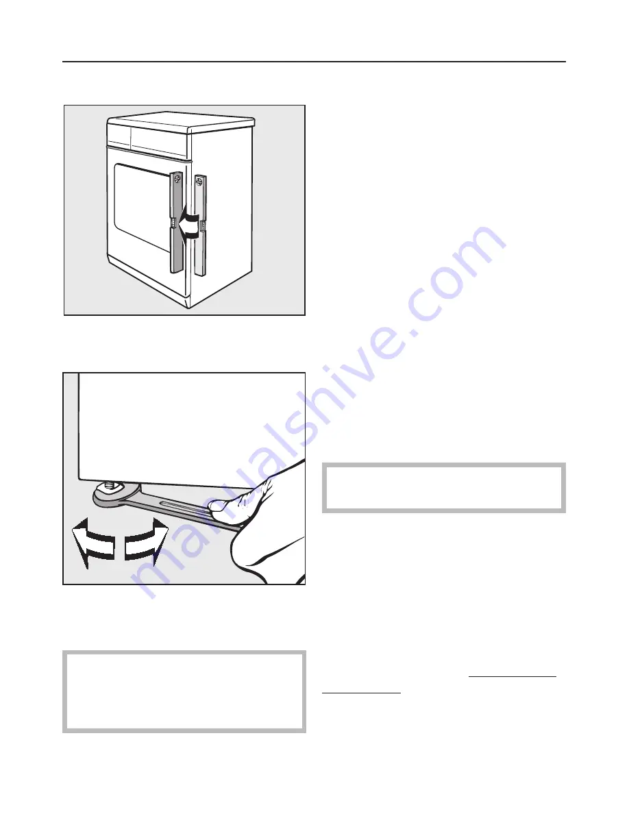 Miele T 4892 C Operating Instructions Manual Download Page 44