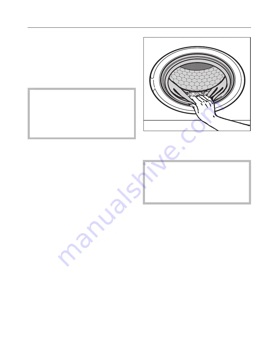 Miele Touchtronic W 1119 Operating Instructions Manual Download Page 20