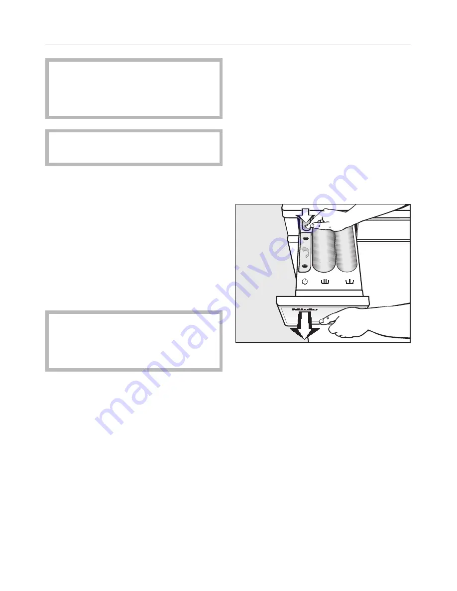 Miele TOUCHTRONIC W 3039 Operating And Installation Manual Download Page 27