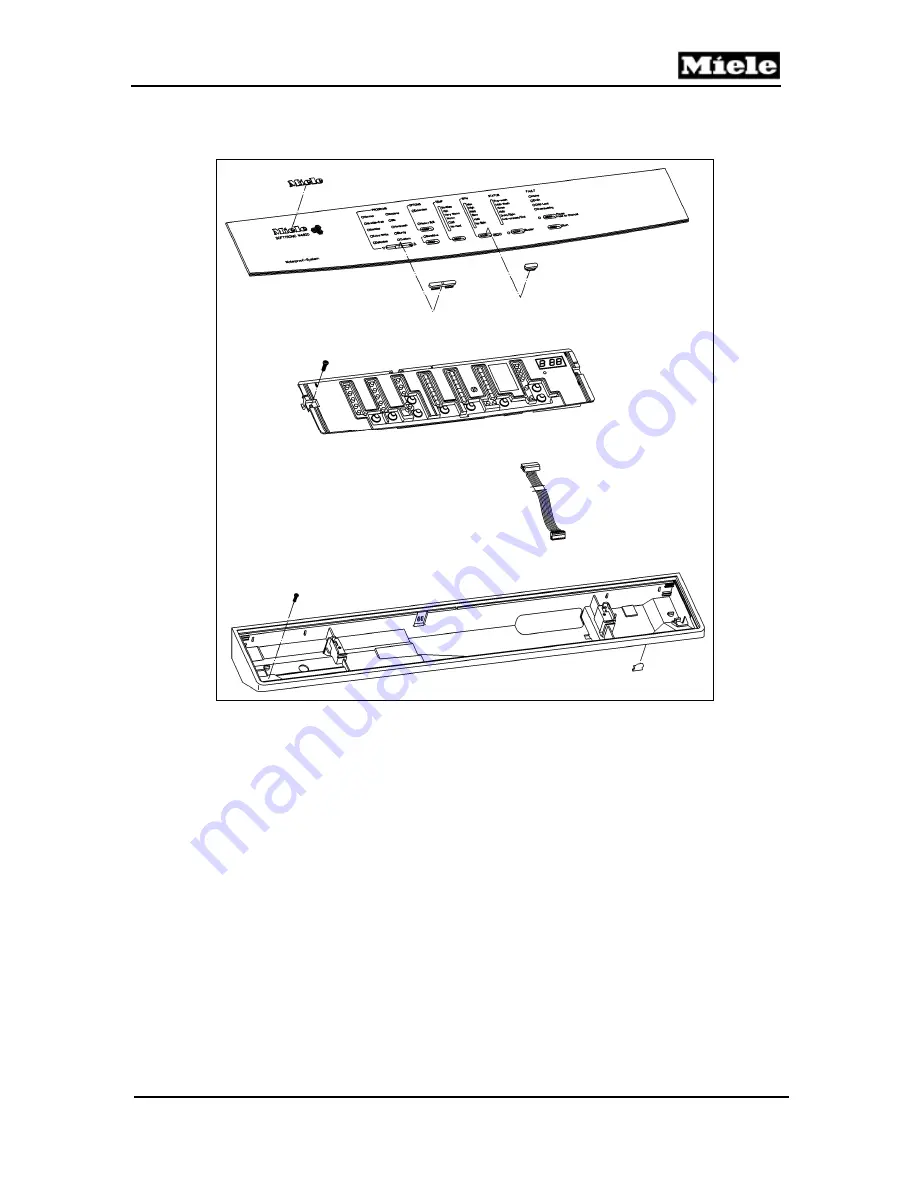 Miele TOUCHTRONIC W 4842 Technical Information Download Page 37