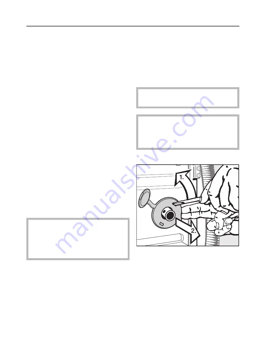 Miele W 3240 Operating Instructions Manual Download Page 44