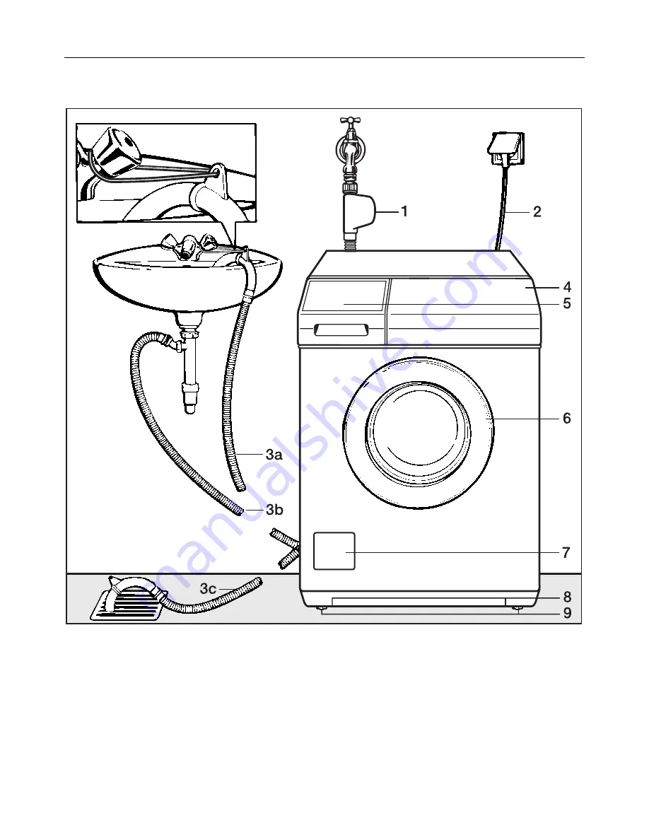 Miele W 377 WPS Operating Instructions Manual Download Page 53