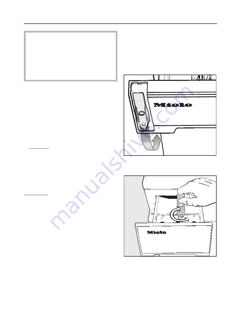 Miele W 865 Operating Instructions Manual Download Page 12