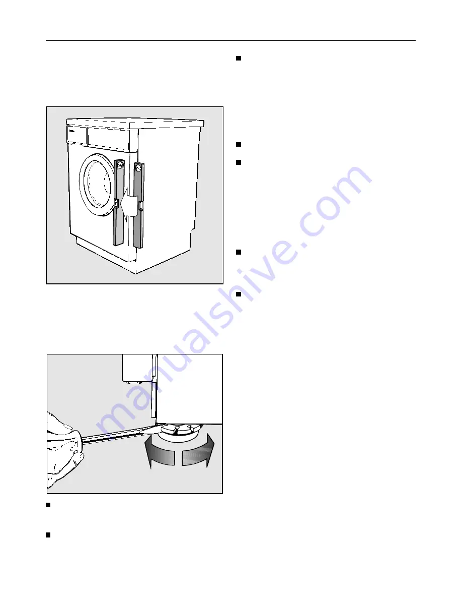 Miele W 906 Operating Instructions Manual Download Page 37