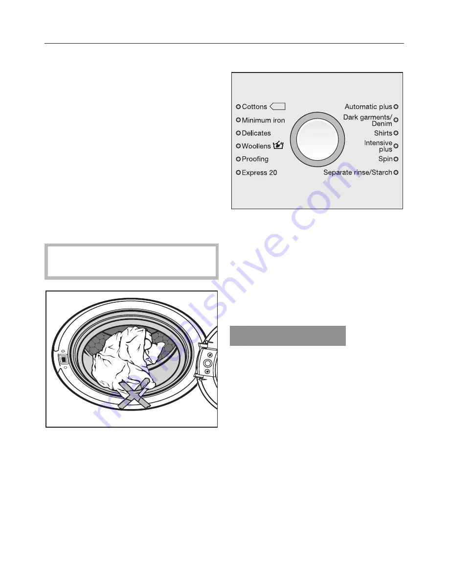 Miele W5748 Скачать руководство пользователя страница 18