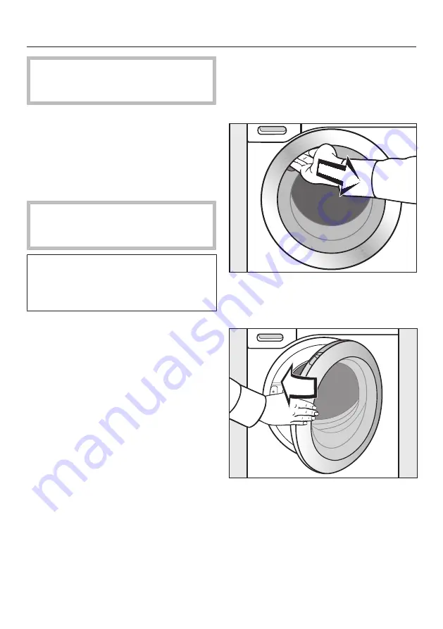 Miele WCH 360 SpeedCare 1600 Operating Instructions Manual Download Page 17