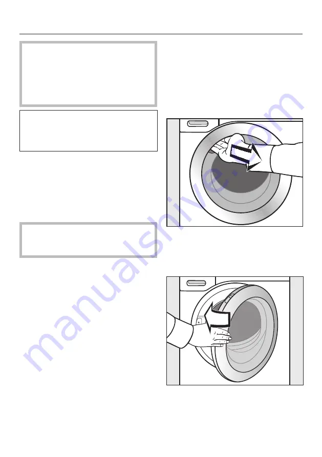 Miele WCR 860 WPS Operating Instructions Manual Download Page 18