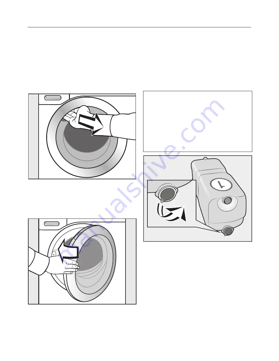 Miele WKG 120 WCS Operating Instructions Manual Download Page 17