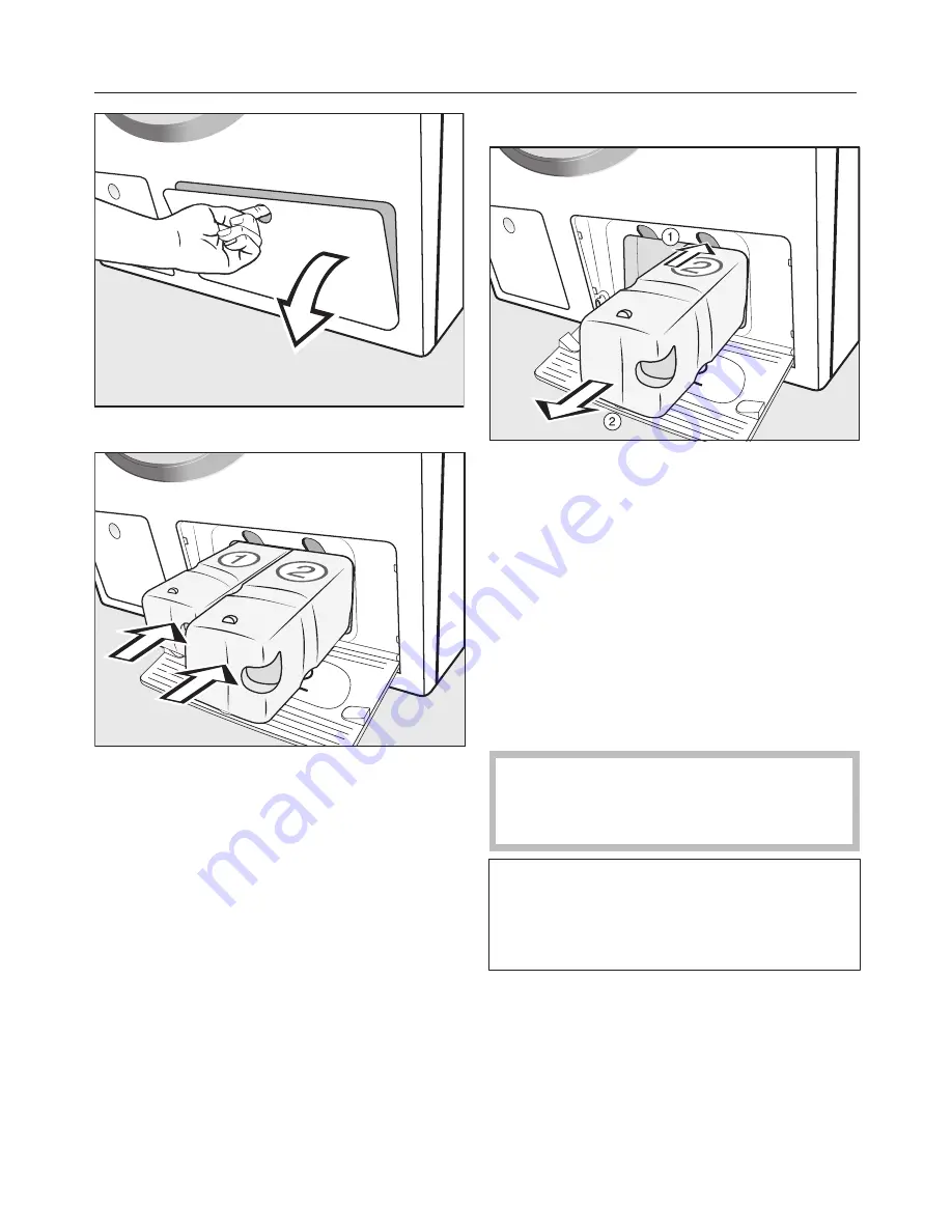 Miele WKG 120 WCS Operating Instructions Manual Download Page 18