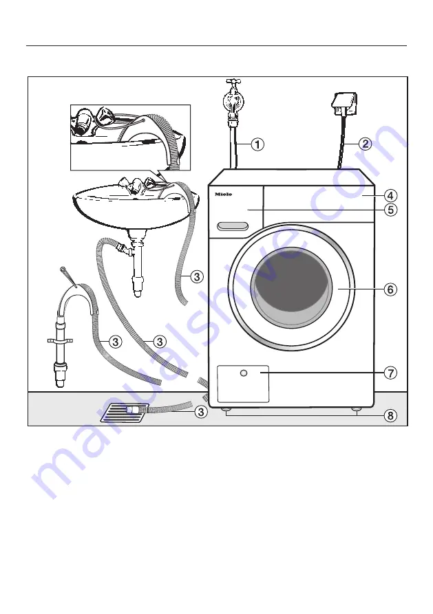 Miele WTD 160 Operating Instructions Manual Download Page 70