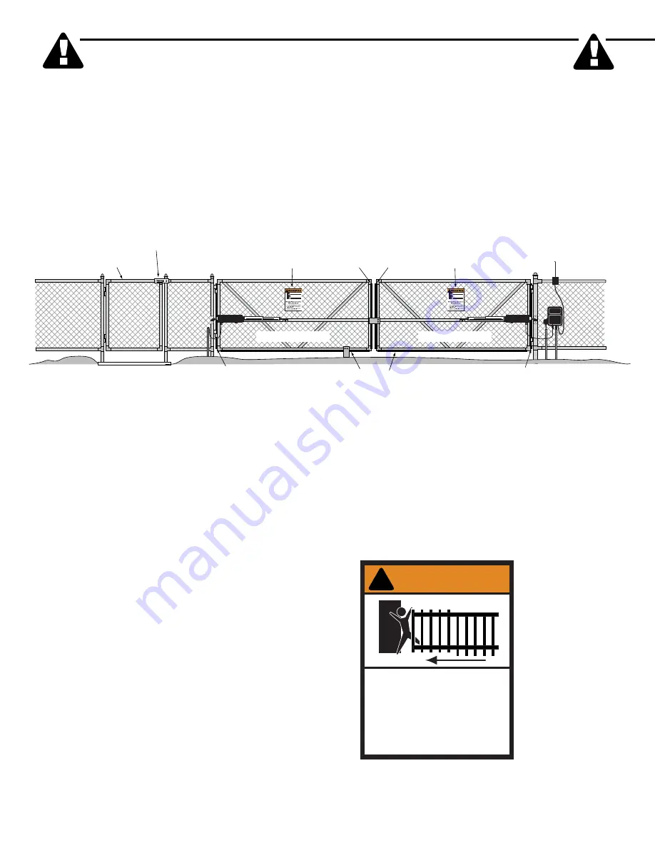 Mighty Mule Automatic Gate Opener System Installation Manual Download Page 10