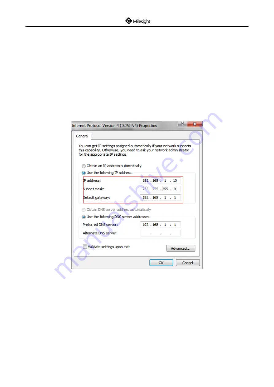 Milesight MS-C2862-FPB Quick Start Manual Download Page 48