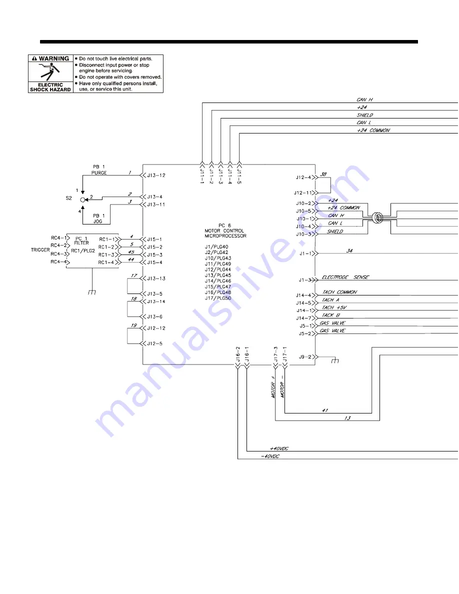 Miller Electric Remote Operator Interface Скачать руководство пользователя страница 32