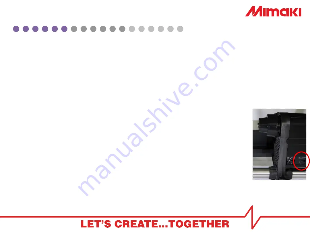 MIMAKI JV150-130 Product Manual Download Page 31