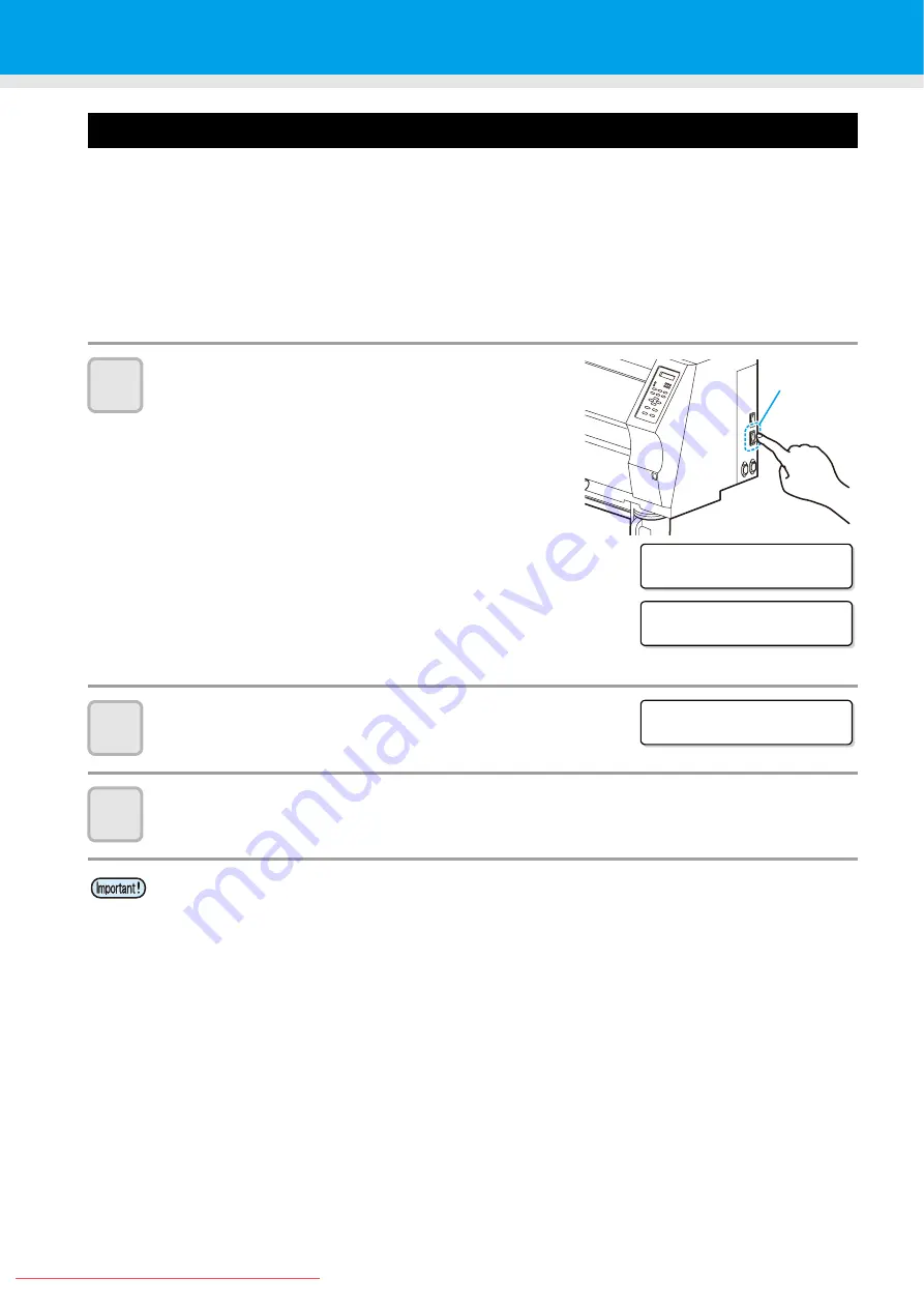 MIMAKI JV33-260BS Operation Manual Download Page 34