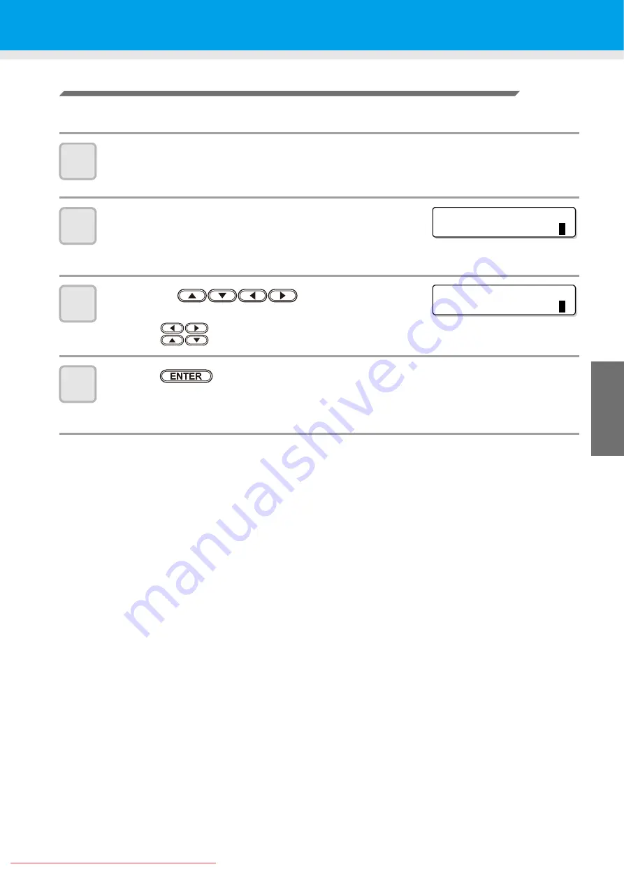 MIMAKI JV33-260BS Operation Manual Download Page 105