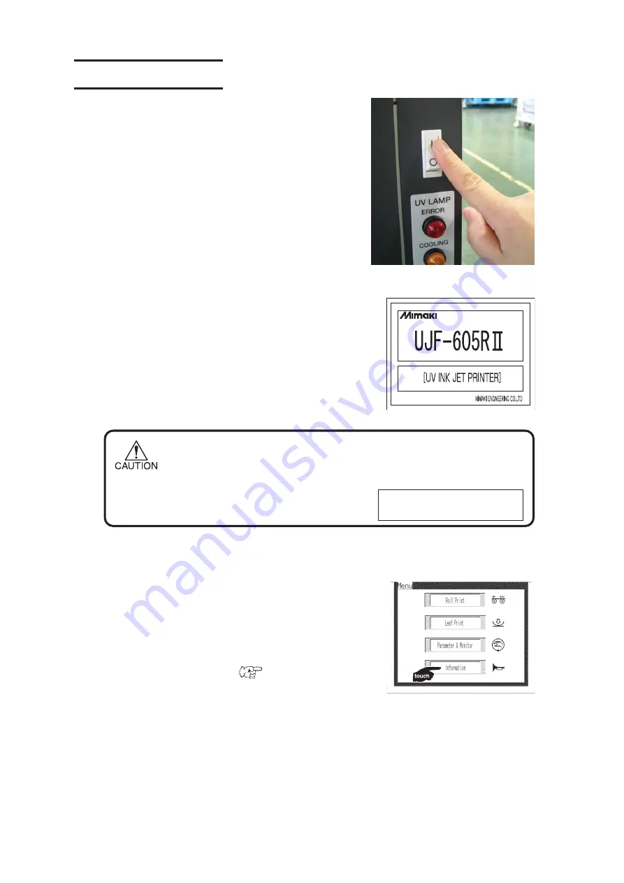 MIMAKI UJF-605RII Operation Manual Download Page 45