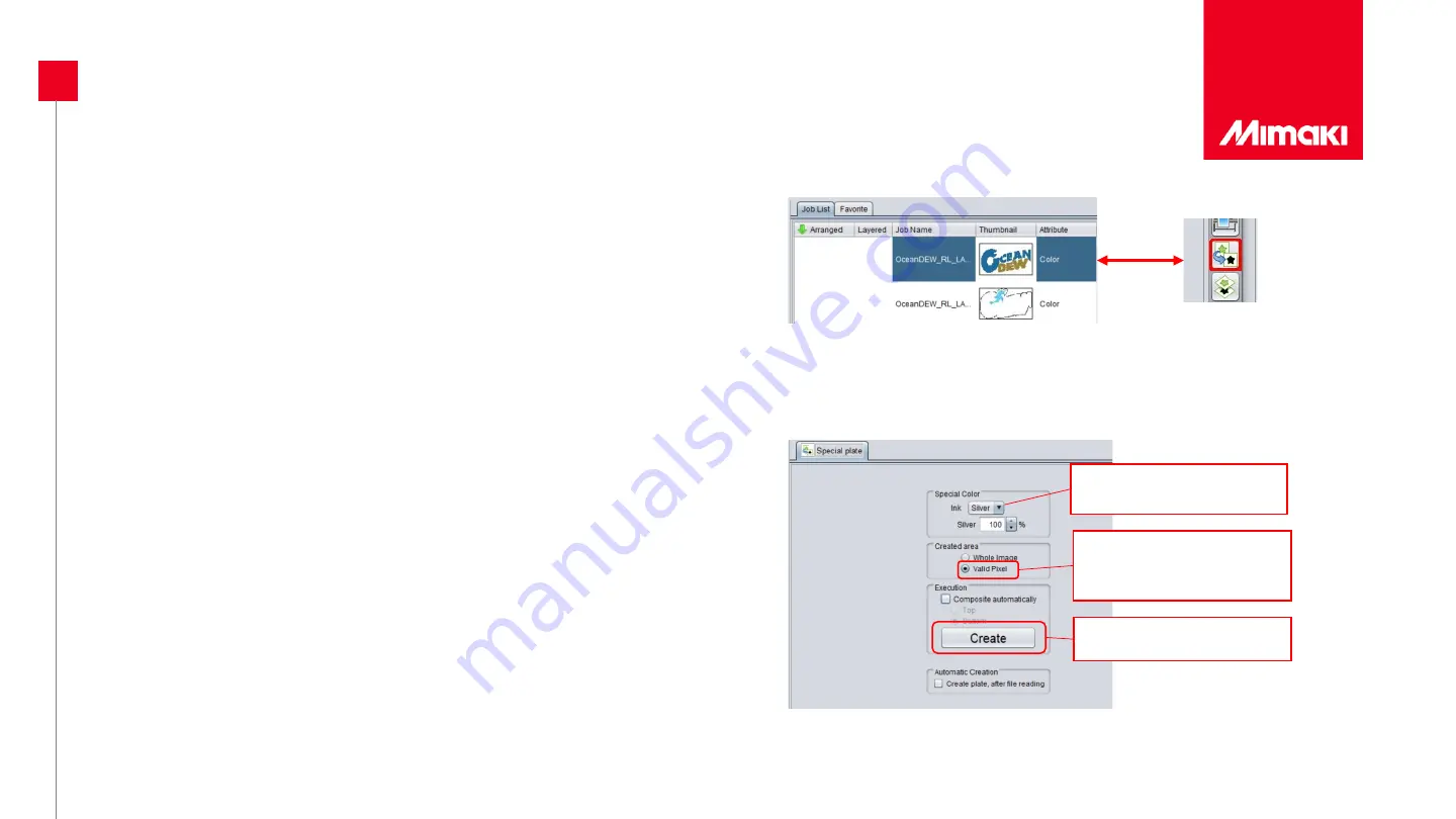 MIMAKI UJF-7151plus Printing Manual Download Page 21