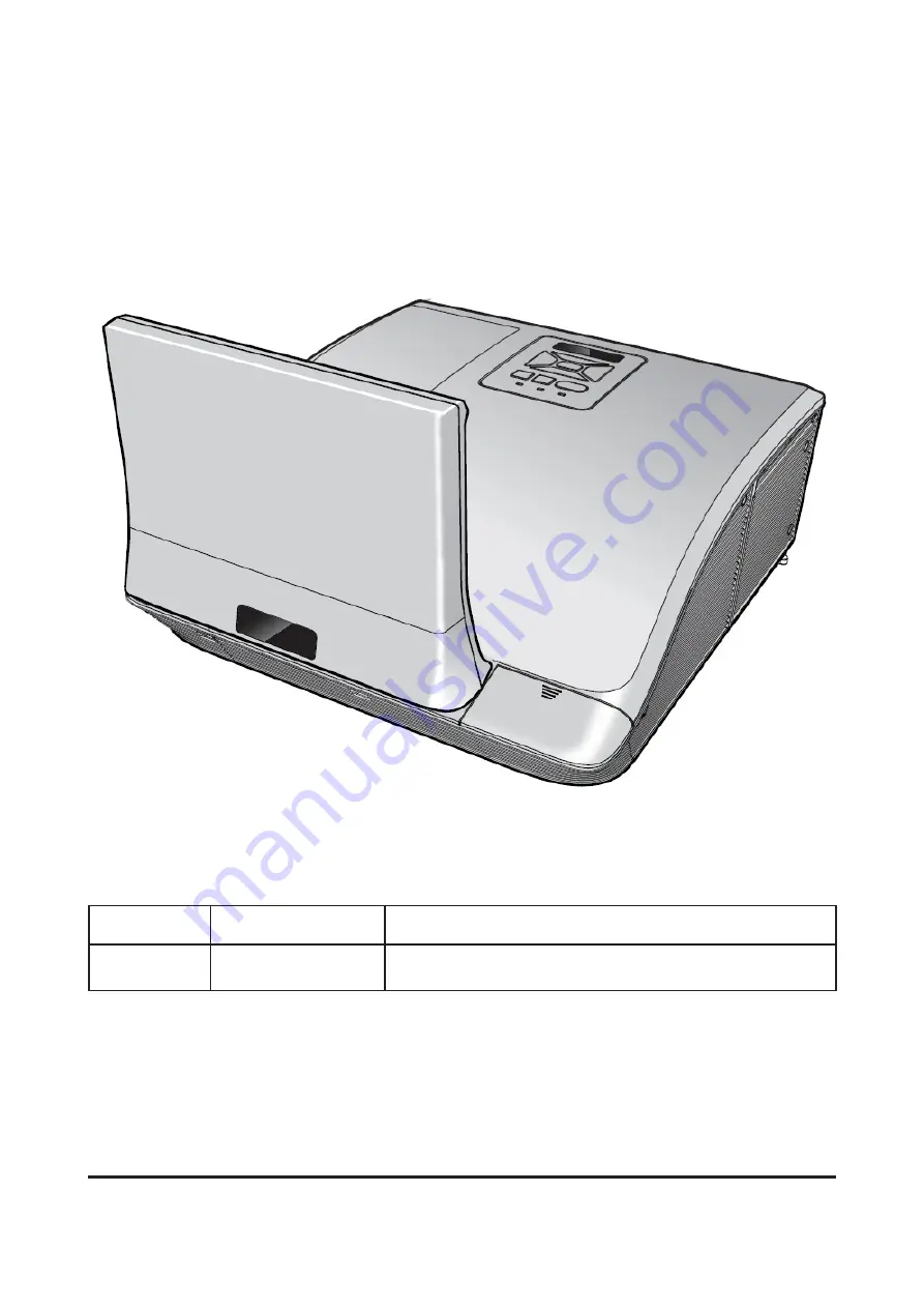 Mimio MimioProjector Service Manual Download Page 1