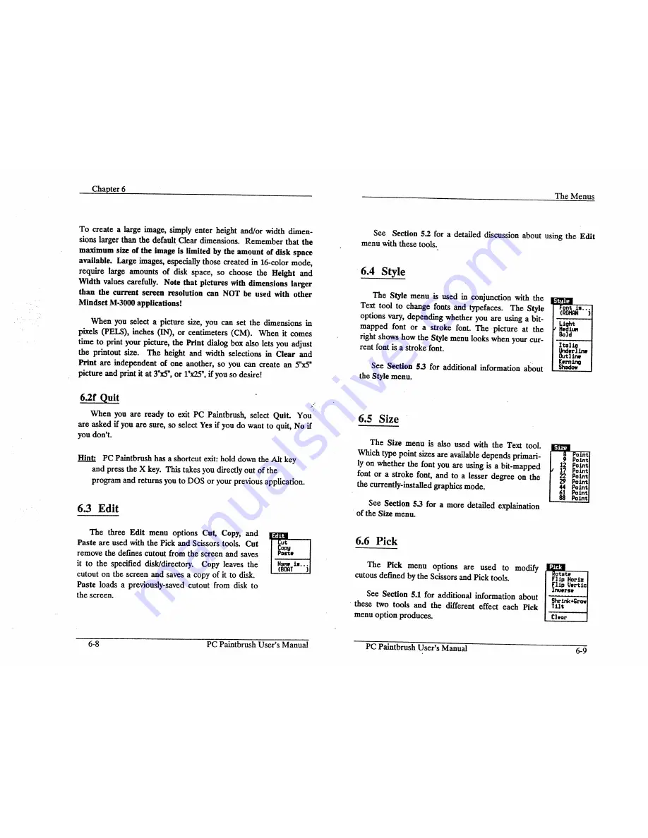 Mindset M-3000 User Manual Download Page 181