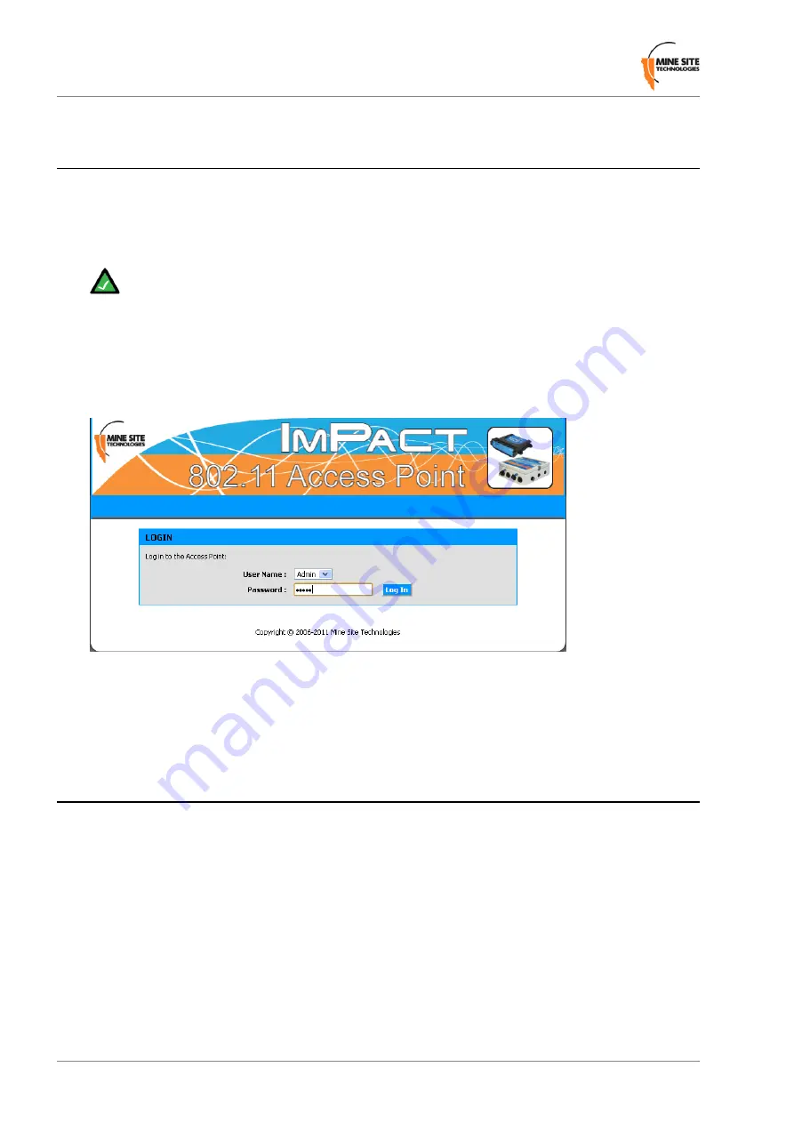 Mine Site Technologies impact User Manual Download Page 50