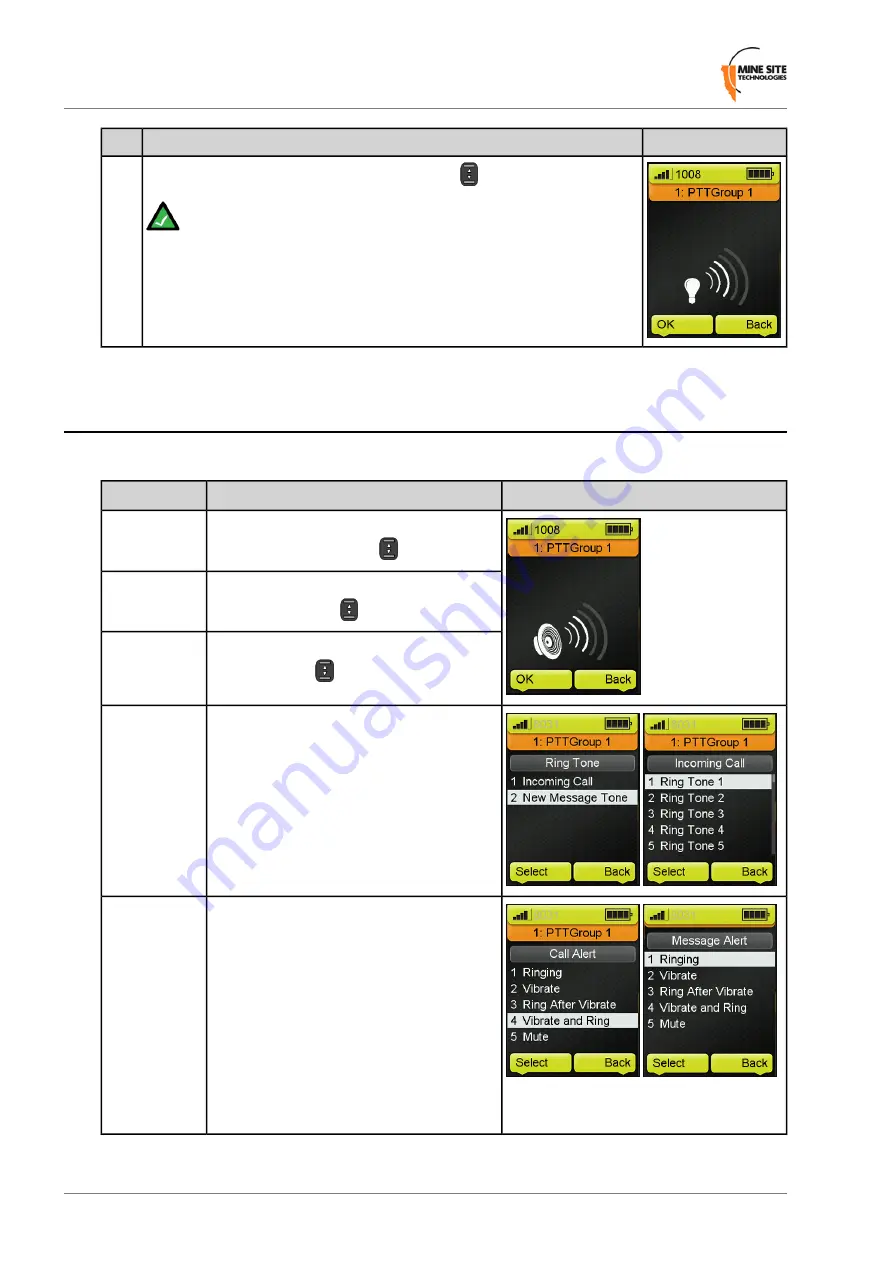 Mine Site Technologies MP70 MinePhone Administrator'S Manual Download Page 24