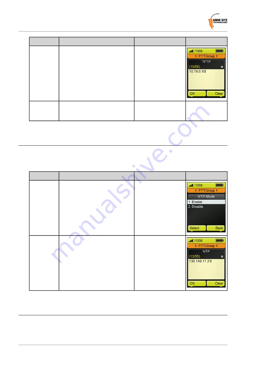 Mine Site Technologies MP70 MinePhone Скачать руководство пользователя страница 34