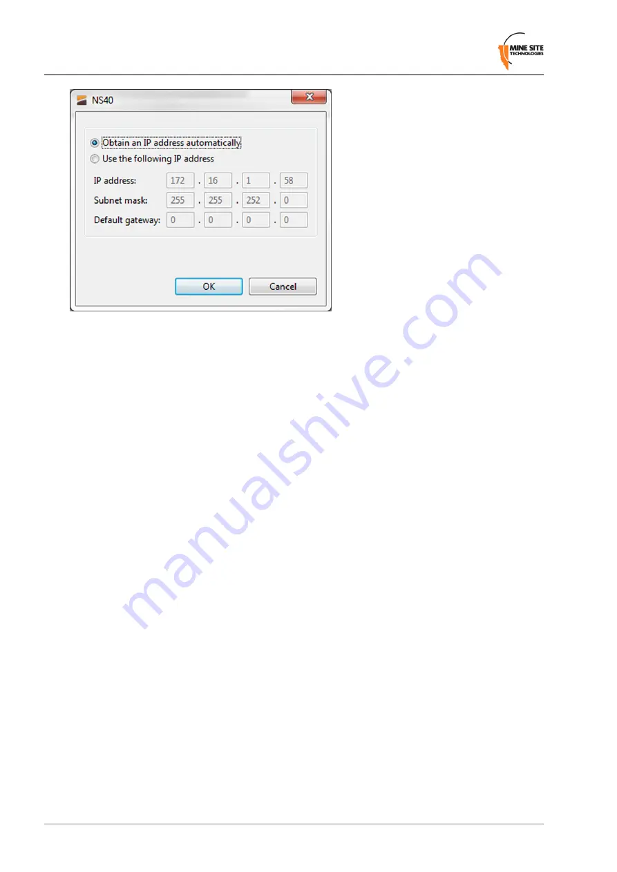 Mine Site Technologies NS40 I.S. Скачать руководство пользователя страница 86