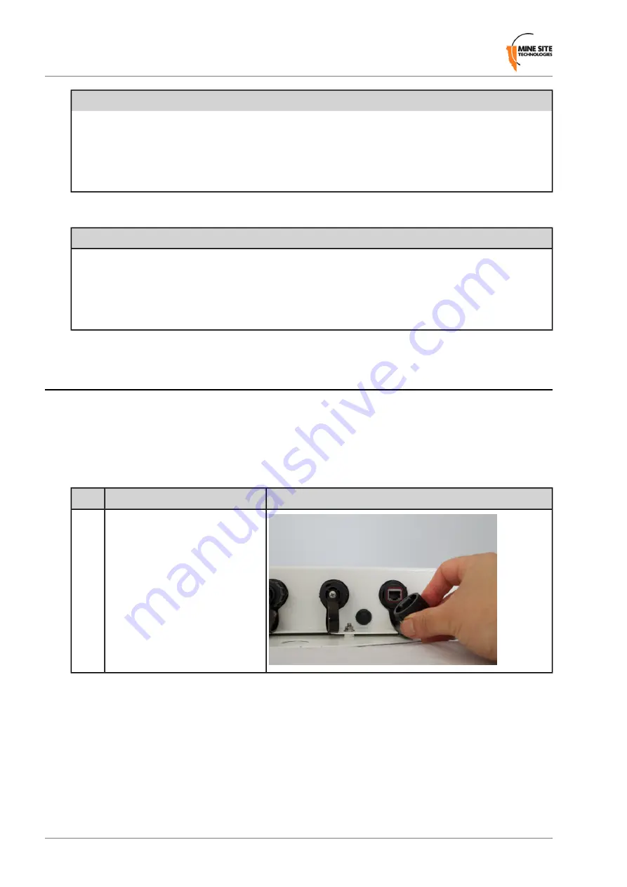 Mine Site Technologies NS50 User Manual Download Page 38