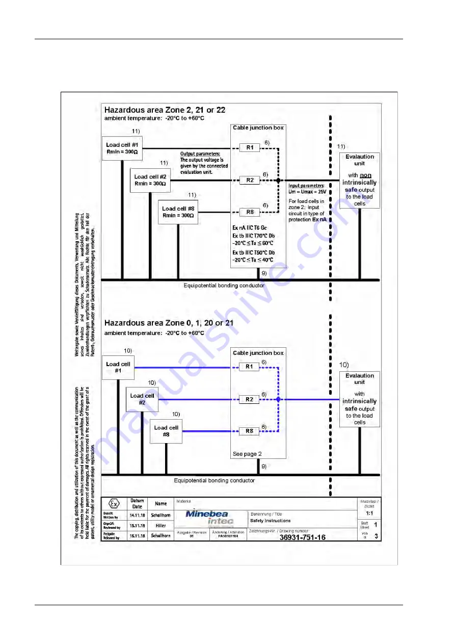 Minebea Intec PR 6130/64Sa Installation Manual Download Page 50