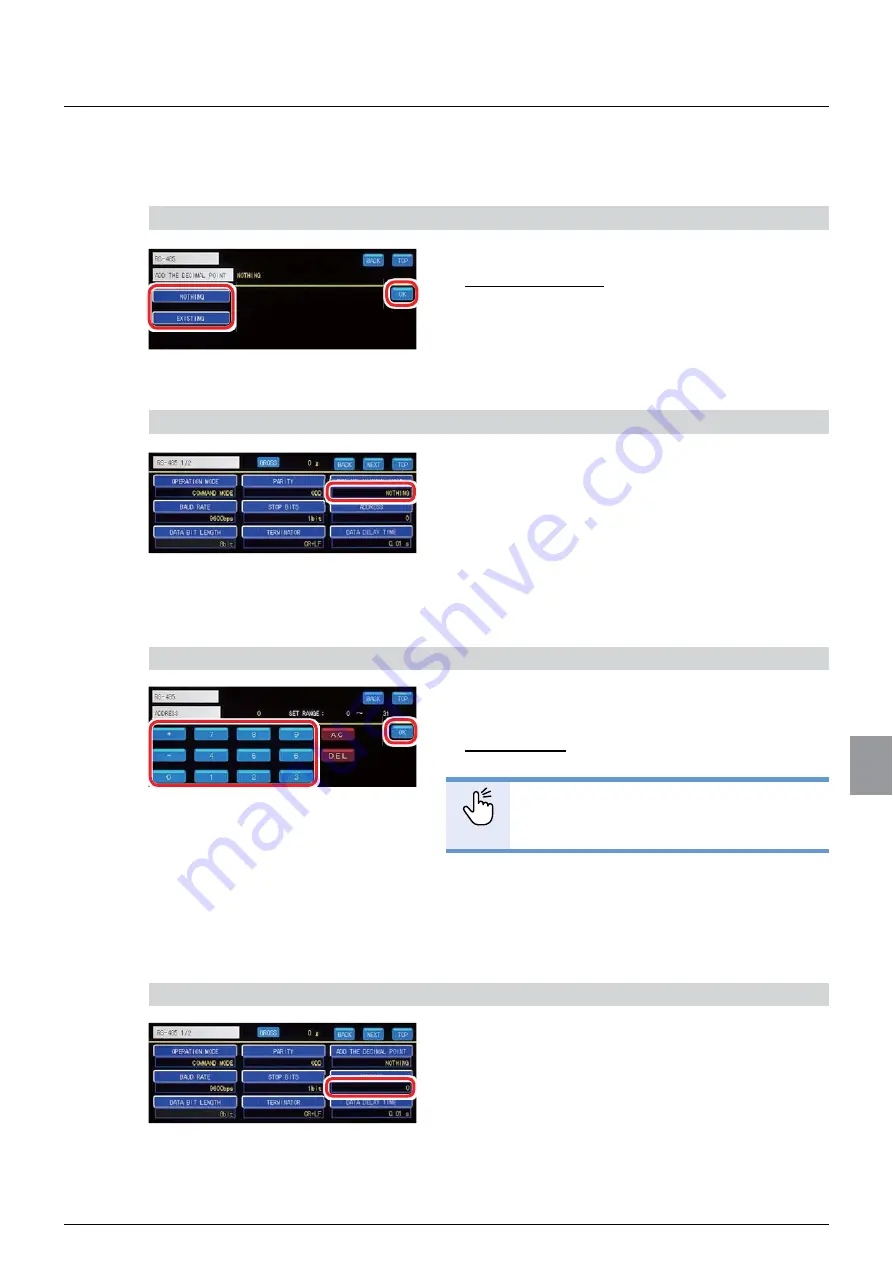 Minebea CSD-912B Instruction Manual Download Page 231