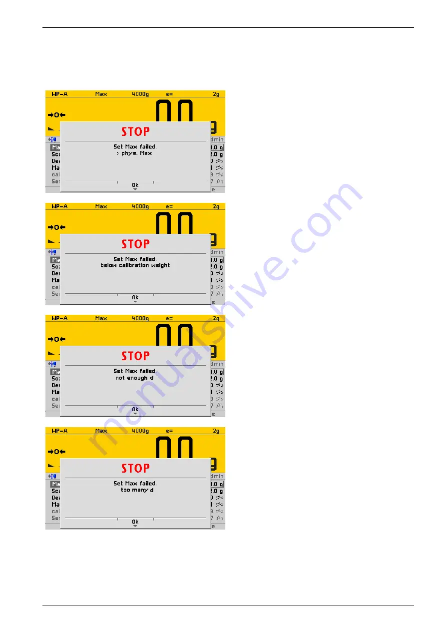 Minebea Sartorius Intec Maxxis 4 PR 5500 Instrument Manual Download Page 389