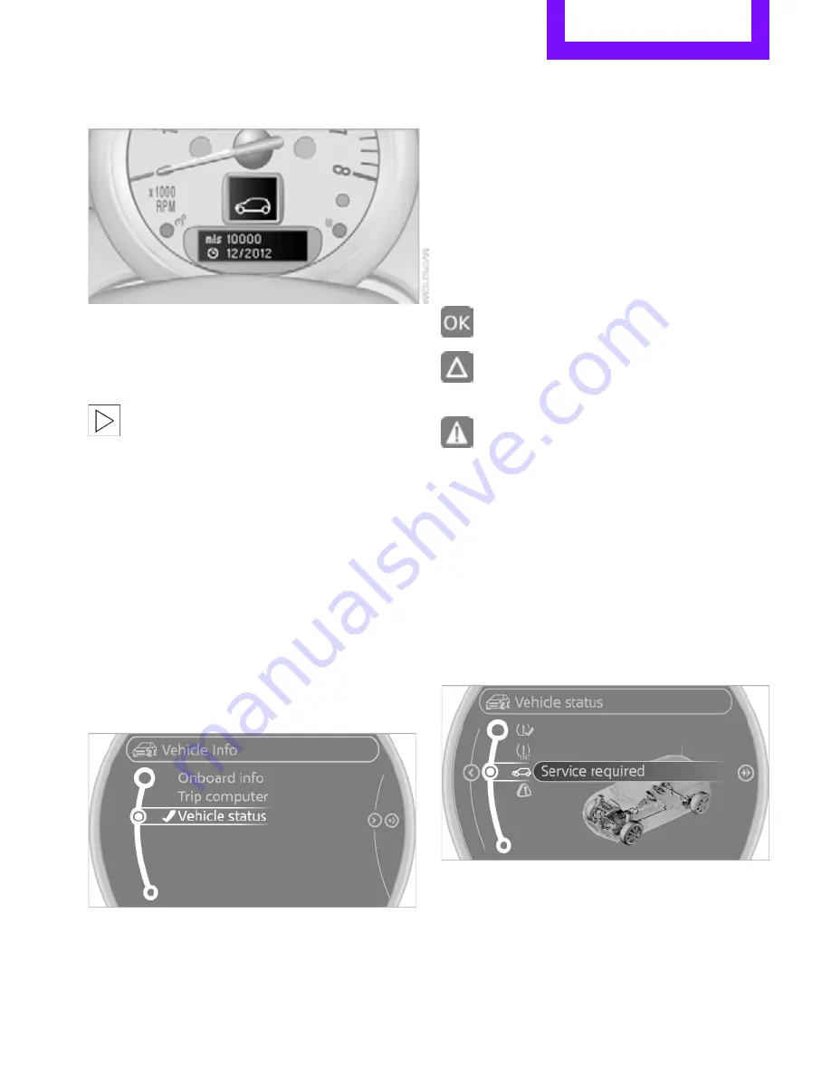 Mini COOPER S Owner'S Manual Download Page 76