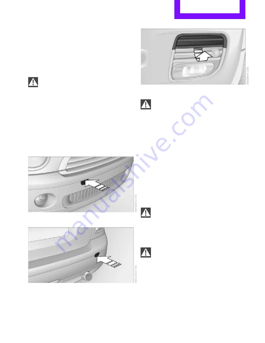 Mini COOPER S Owner'S Manual Download Page 246