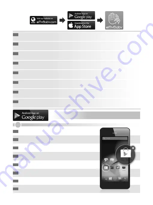 miniland baby digimonitor 3.5 plus Manual Download Page 3