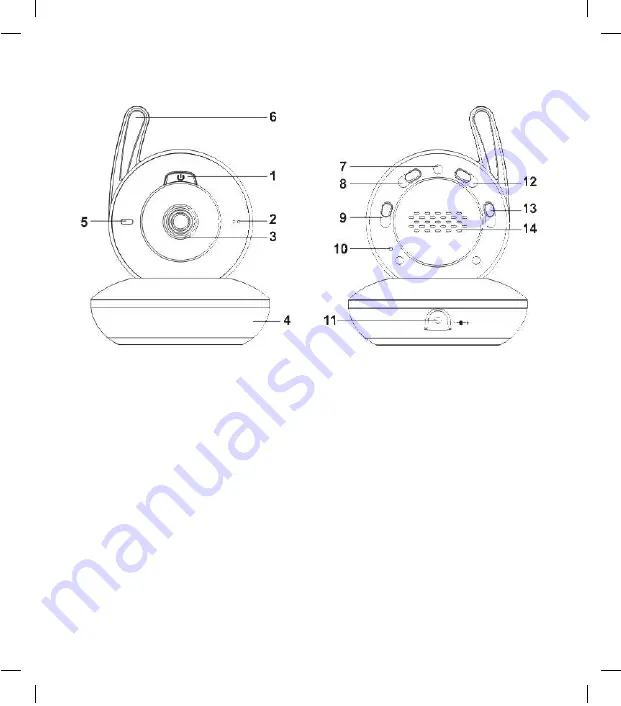 miniland baby digimonitor 7 Instruction Manual Download Page 4