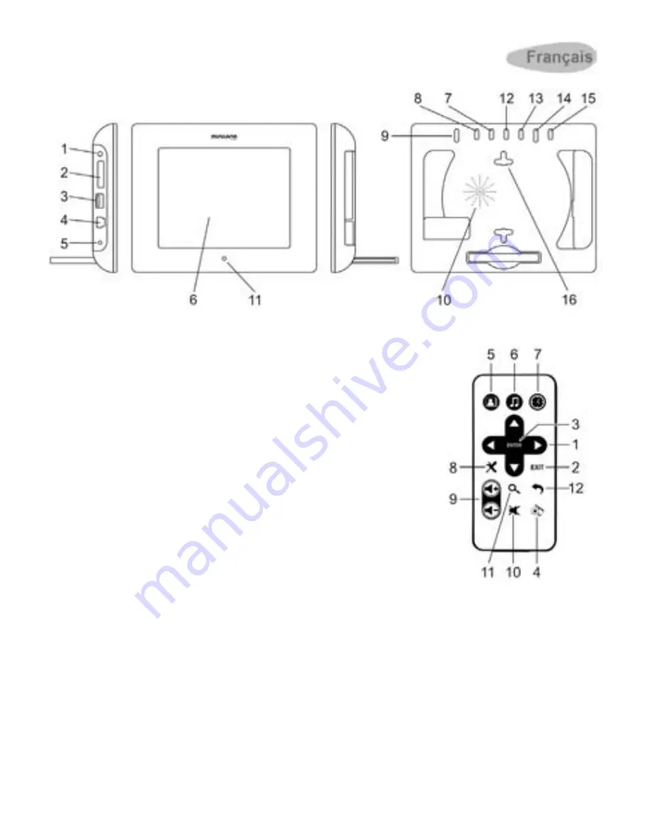 miniland baby digimonitor 8