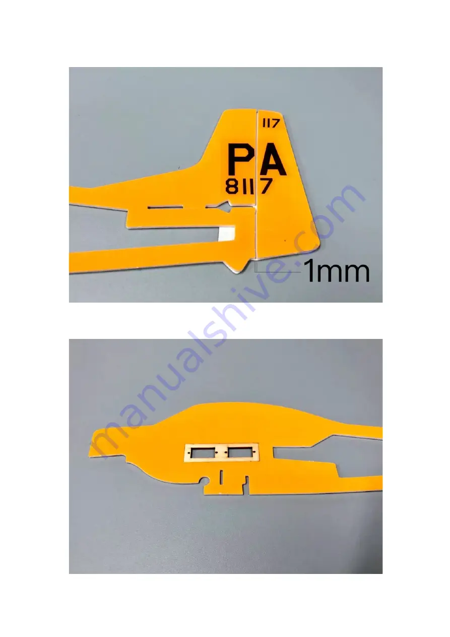 MinimumRC T-28 Trojan Assembly Instructions Manual Download Page 3