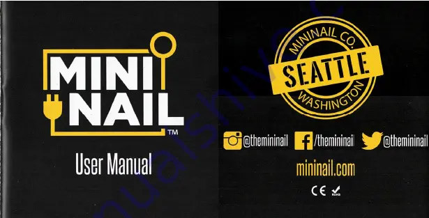 MiniNail Enail Kit User Manual Download Page 1