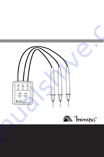 Minipa MFA-840 Instruction Manual Download Page 1