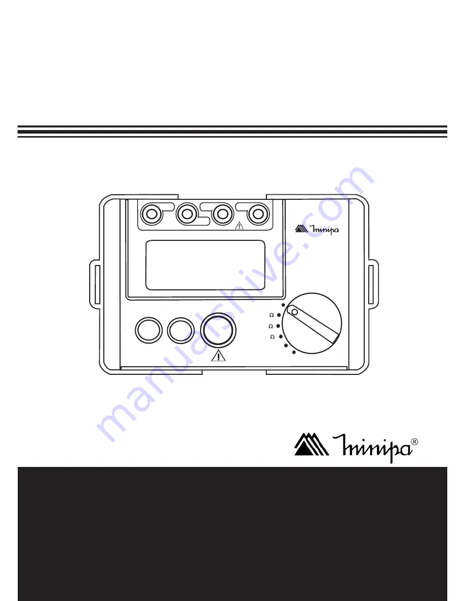 Minipa MTR-1522 Instruction Manual Download Page 1