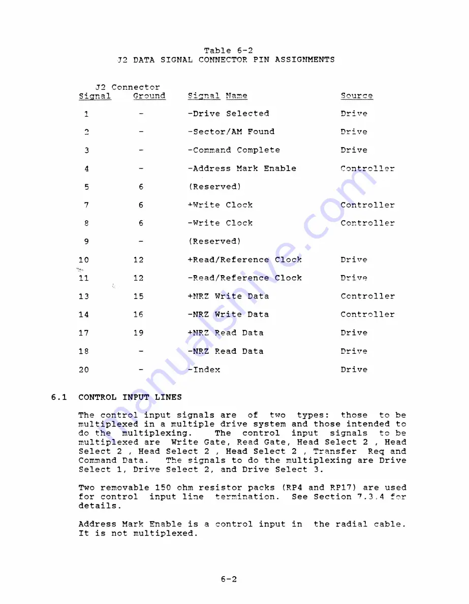 MiniScribe 3180E Product Manual Download Page 31