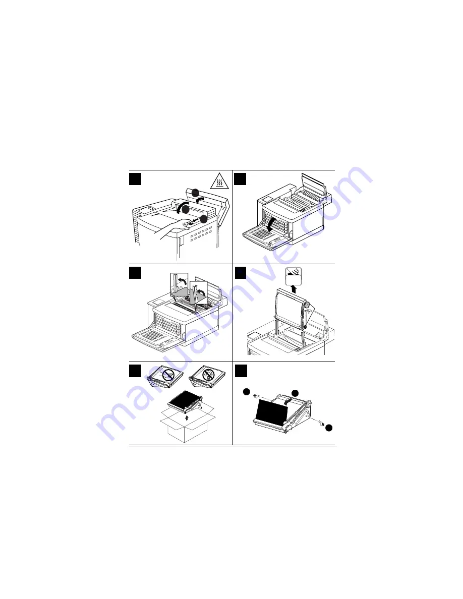 MINOLTA-QMS Magicolor 6100 Maintenance Manual Download Page 13