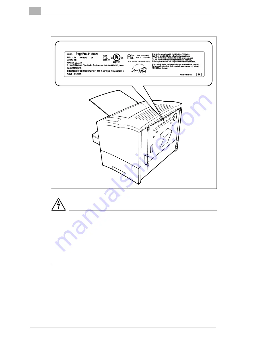 MINOLTA-QMS PagePro 4100GN Скачать руководство пользователя страница 15